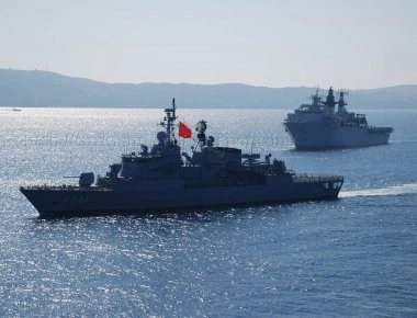 Τουρκική φρεγάτα στις ακτές της Εύβοιας - Αμερικανικό αντιτορπιλικό μπήκε ανάμεσα σε Έλληνες και Τούρκους (upd)